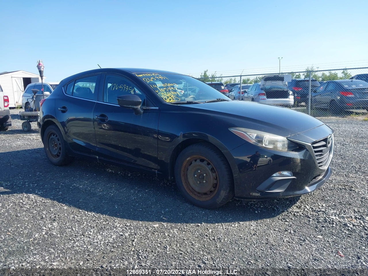 JM1BM1L78E1105432 · 2014 MAZDA 3 TOURING