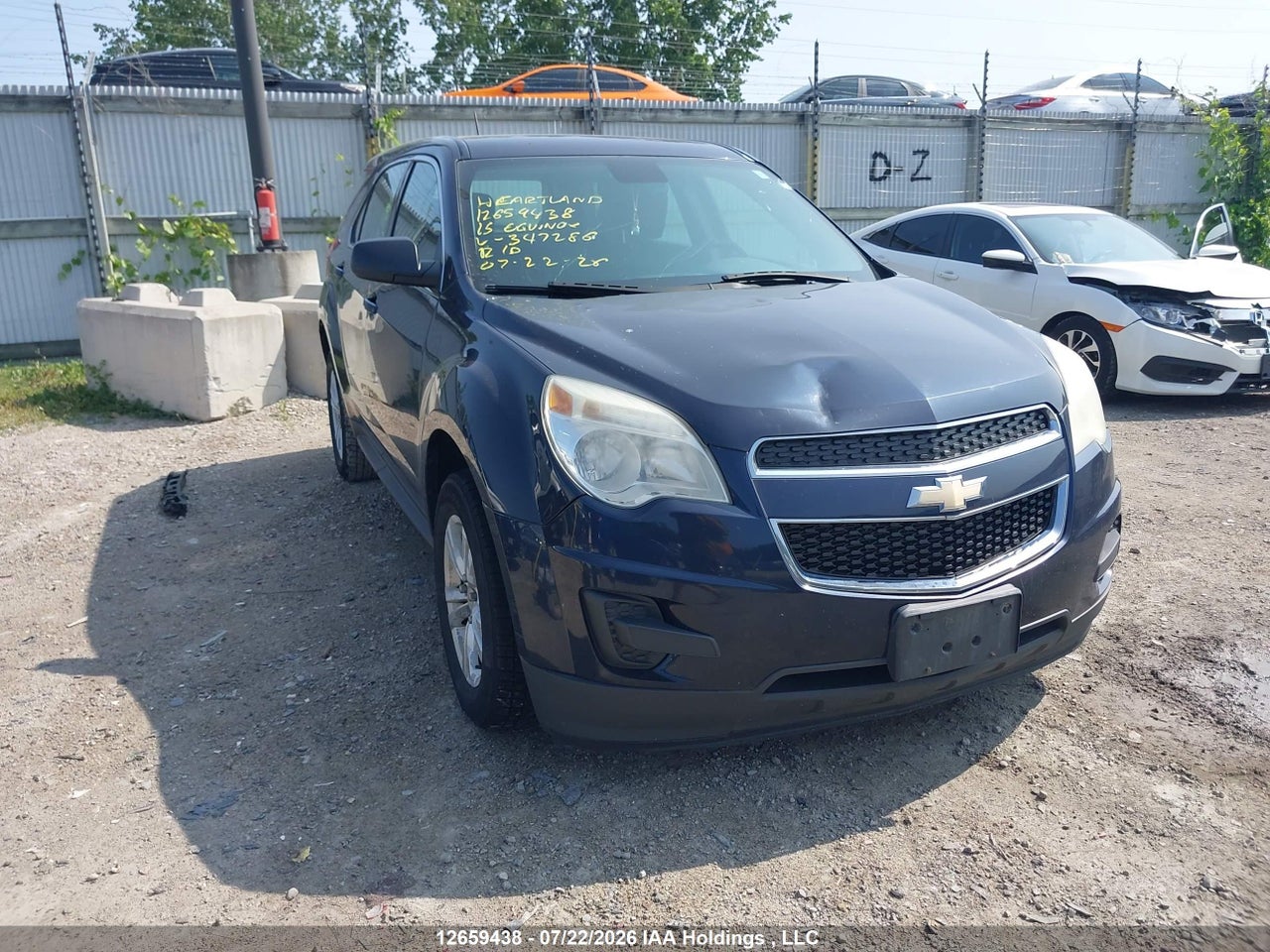 2GNALAEK8F6347286 · 2015 CHEVROLET EQUINOX LS