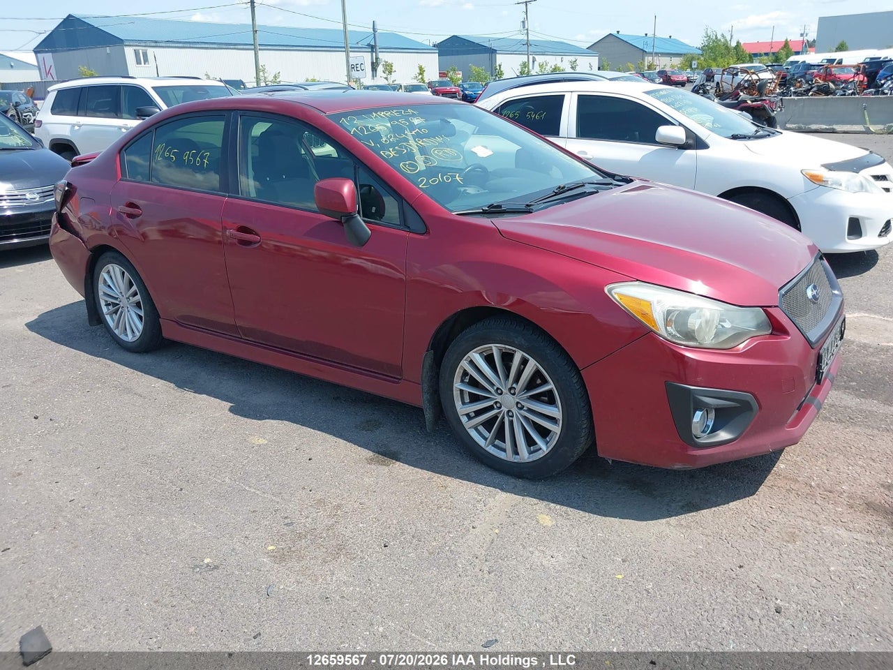 JF1GJAD60CH024410 · 2012 SUBARU IMPREZA PREMIUM