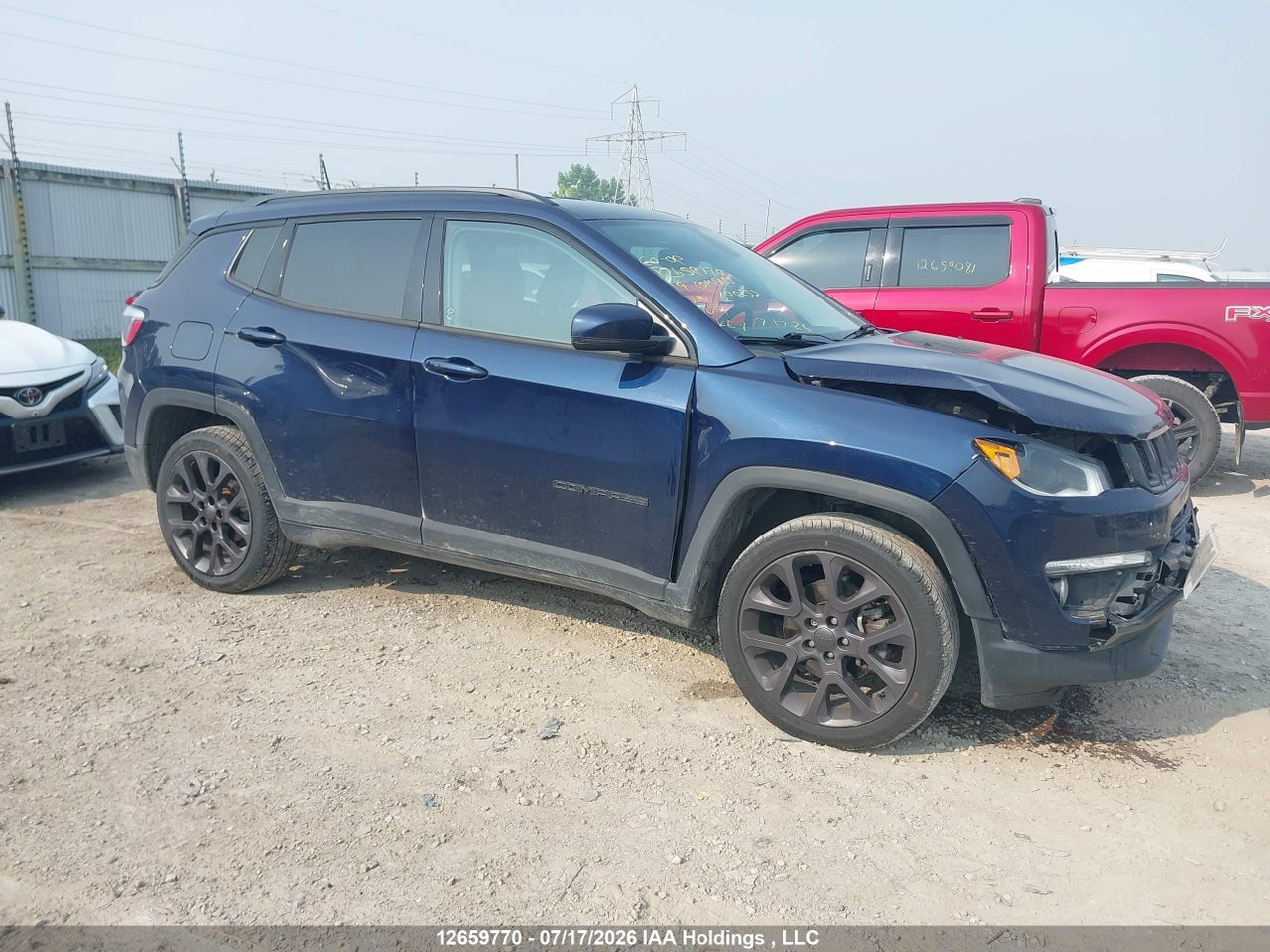 3C4NJDCB6KT700232 · 2019 JEEP COMPASS LIMITED