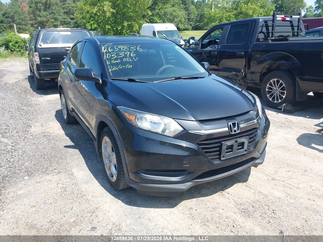 3CZRU6H37GM103396 · 2016 HONDA HR-V LX