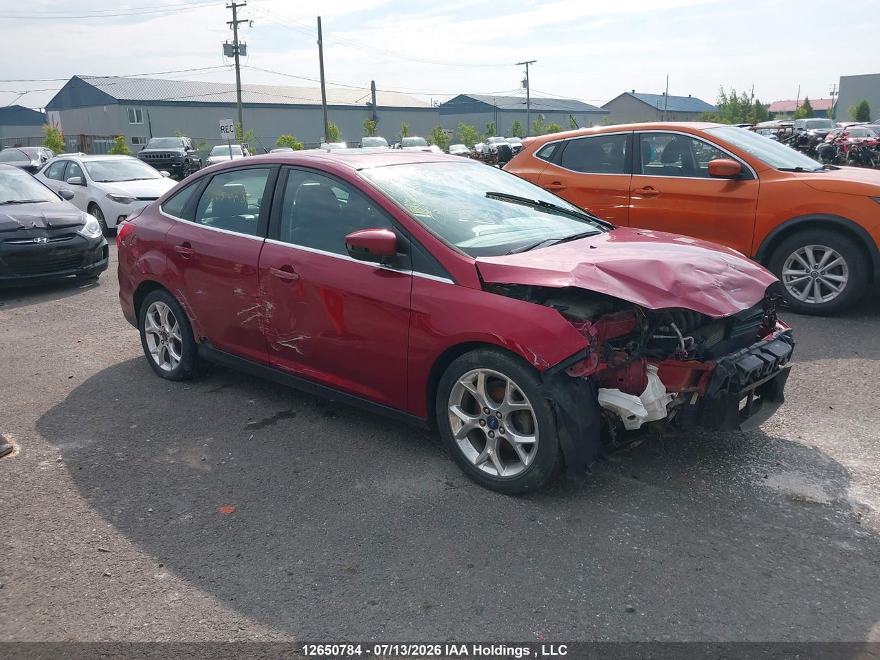 1FADP3J28DL355801 · 2013 FORD FOCUS TITANIUM