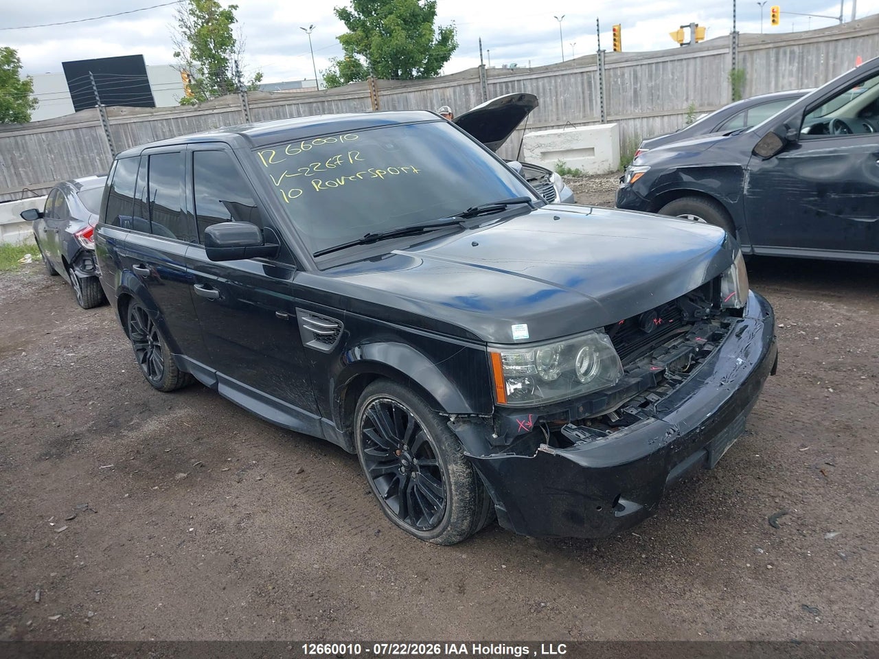 SALSK2D41AA226712 · 2010 LAND ROVER RANGE ROVER SPORT HSE