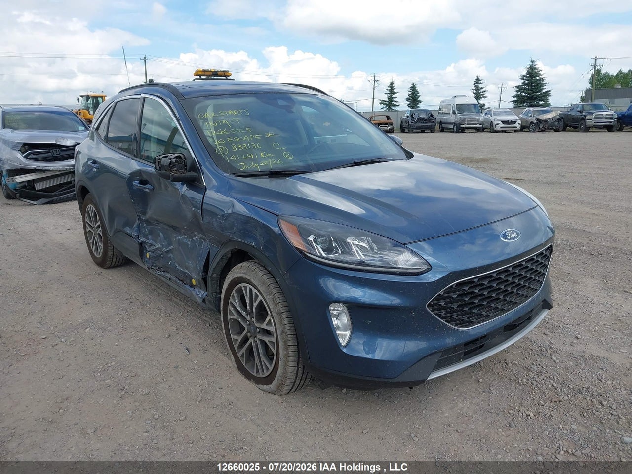 1FMCU9H69LUB33136 · 2020 FORD ESCAPE SEL