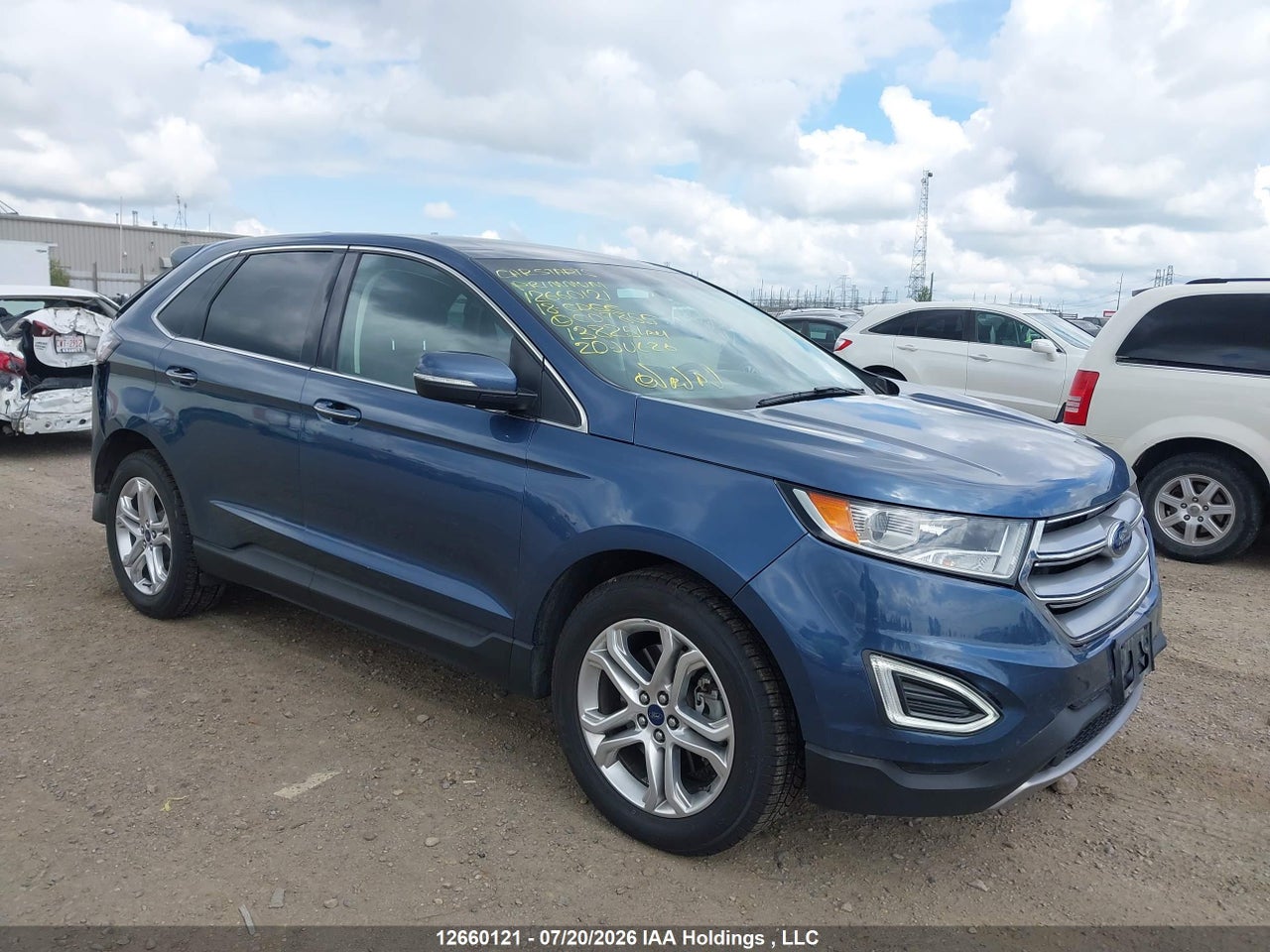 2FMPK4K96JBC07855 · 2018 FORD EDGE TITANIUM