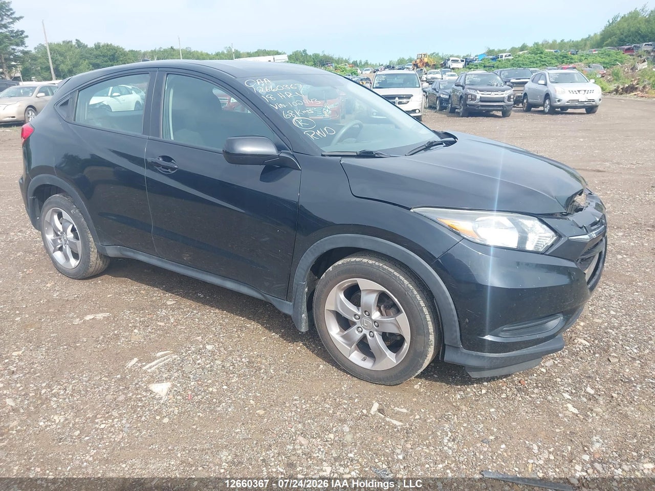 3CZRU5H35JM102443 · 2018 HONDA HR-V LX