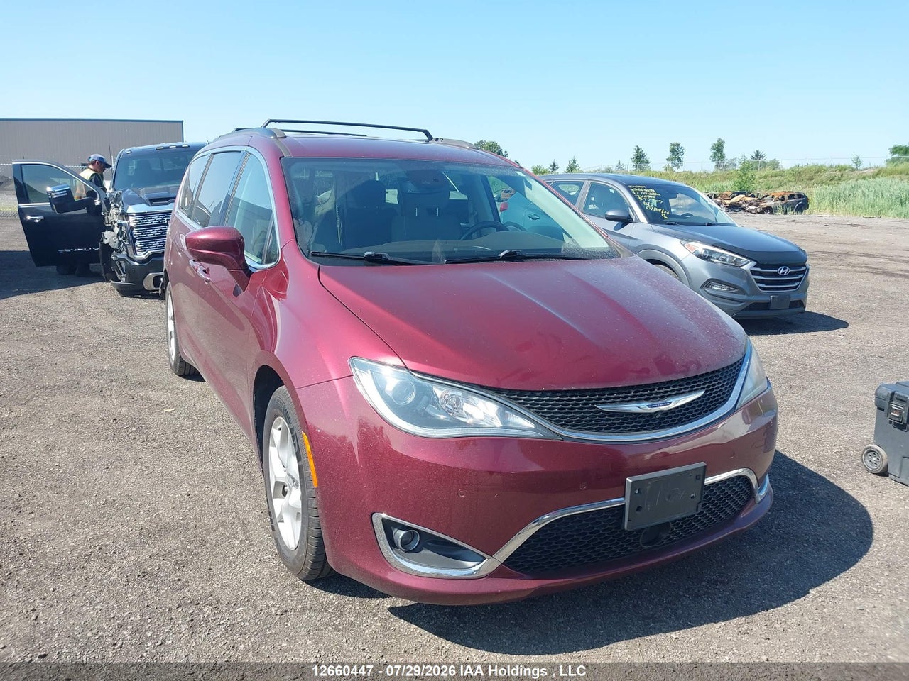 2C4RC1FG2KR706128 · 2019 CHRYSLER PACIFICA TOURING PLUS