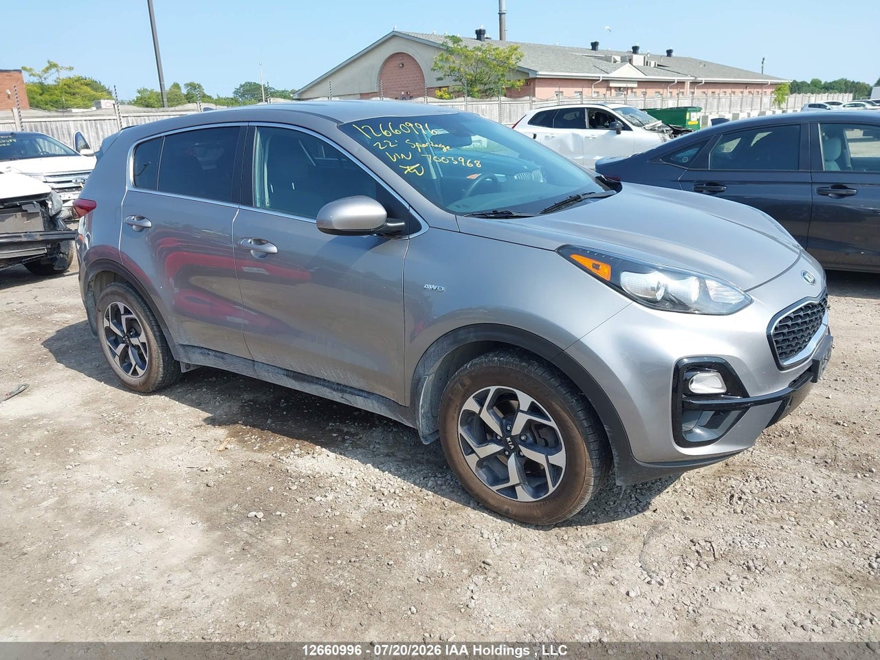KNDPMCAC1N7003968 · 2022 KIA SPORTAGE