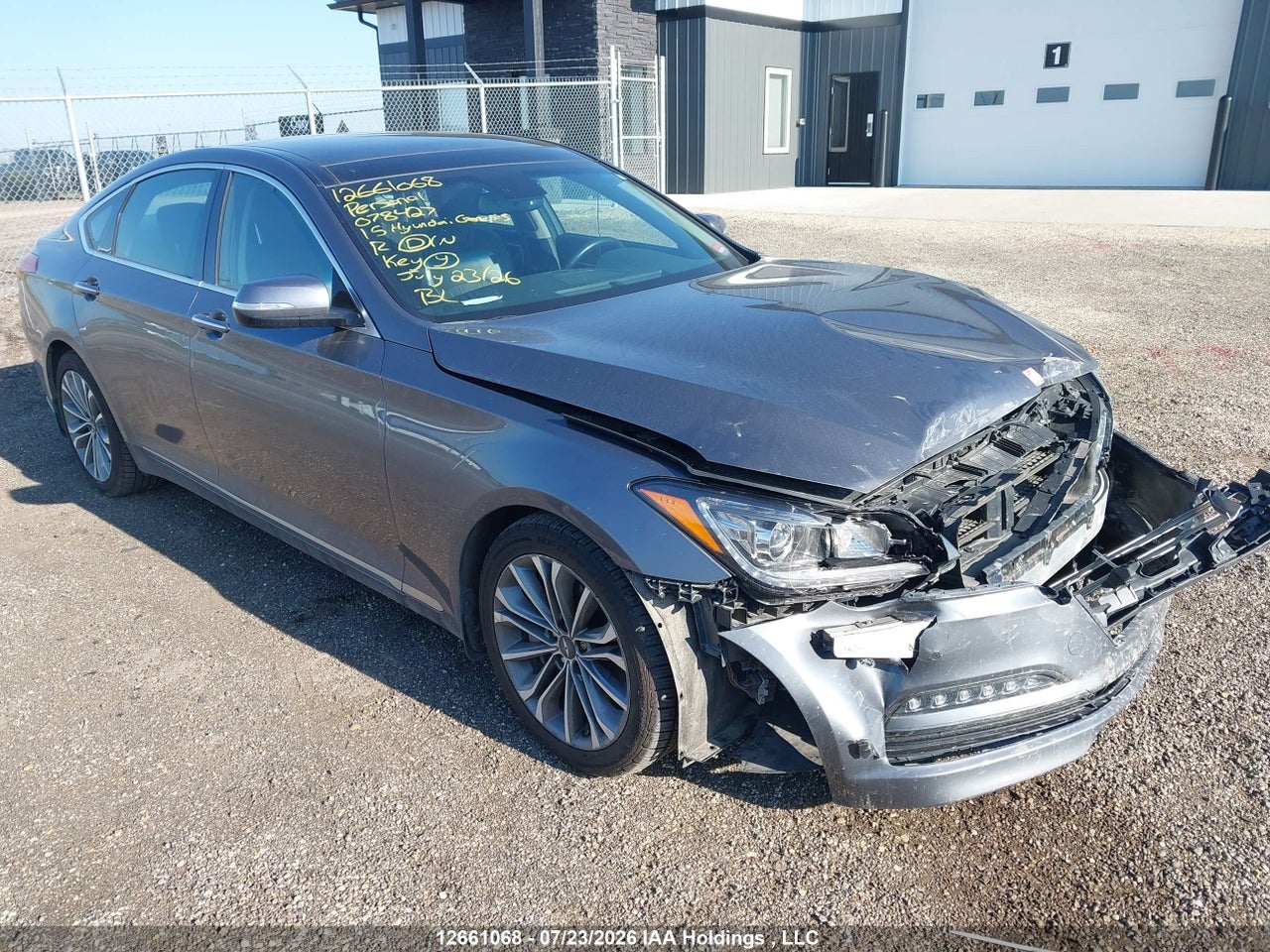 KMHGN4JE8FU078427 · 2015 HYUNDAI GENESIS 3.8L