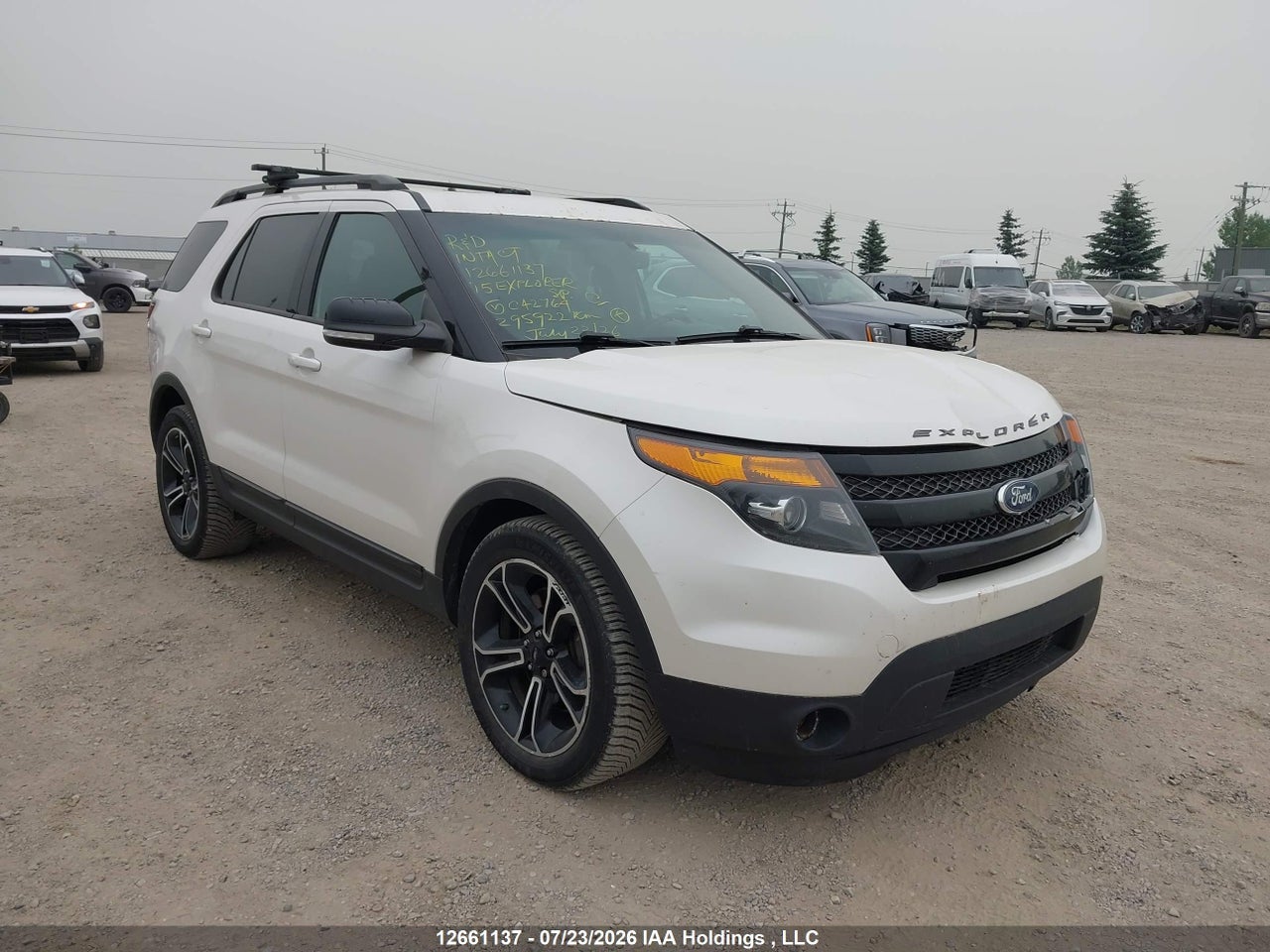 1FM5K8GT9FGC42764 · 2015 FORD EXPLORER SPORT