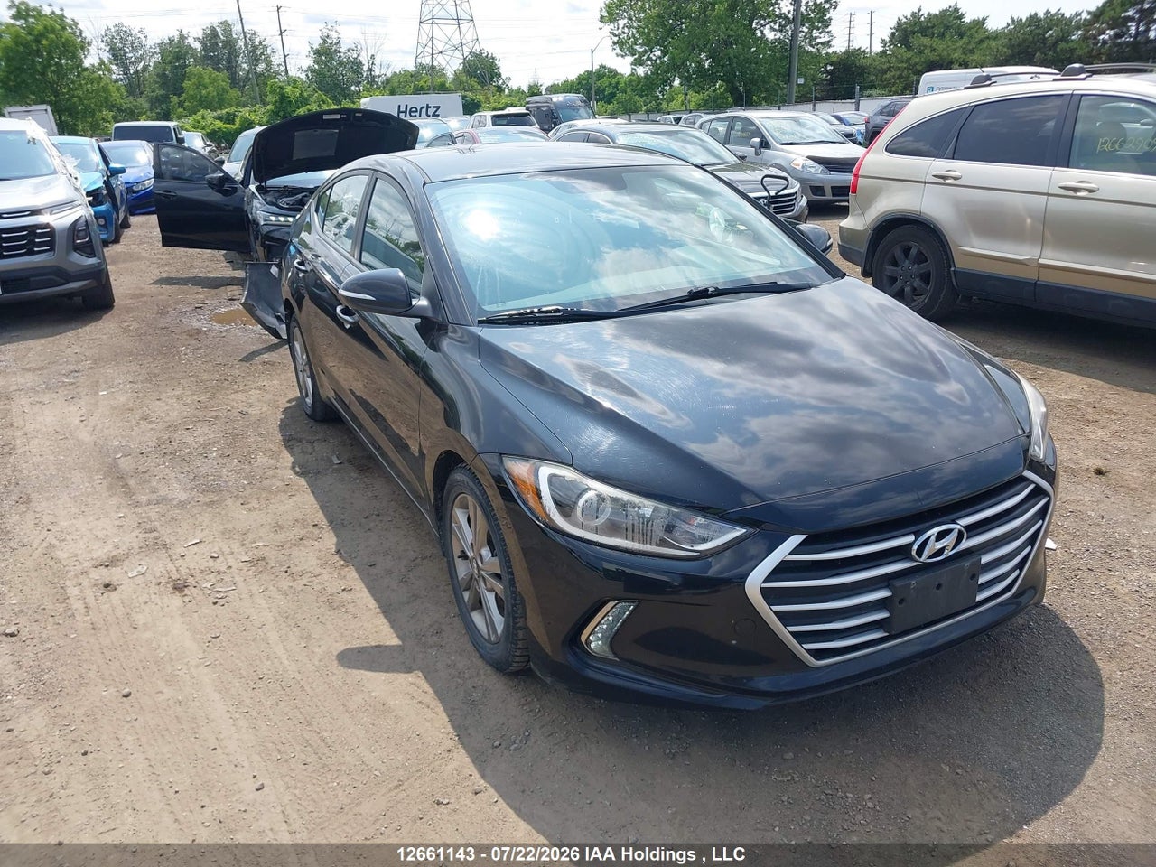 KMHD84LF5JU551726 · 2018 HYUNDAI ELANTRA GL