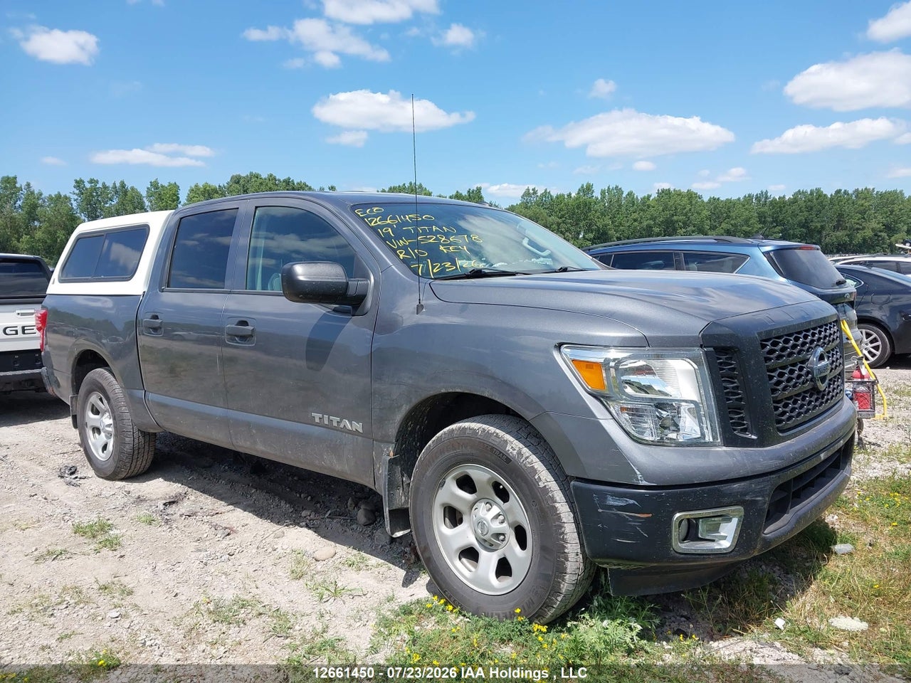 1N6AA1EJ9KN528678 · 2019 NISSAN TITAN PLATINUM/PRO-4X/S/SL MIDNIGHT EDITION/SV/SV MIDNIGHT EDITION · 1/12