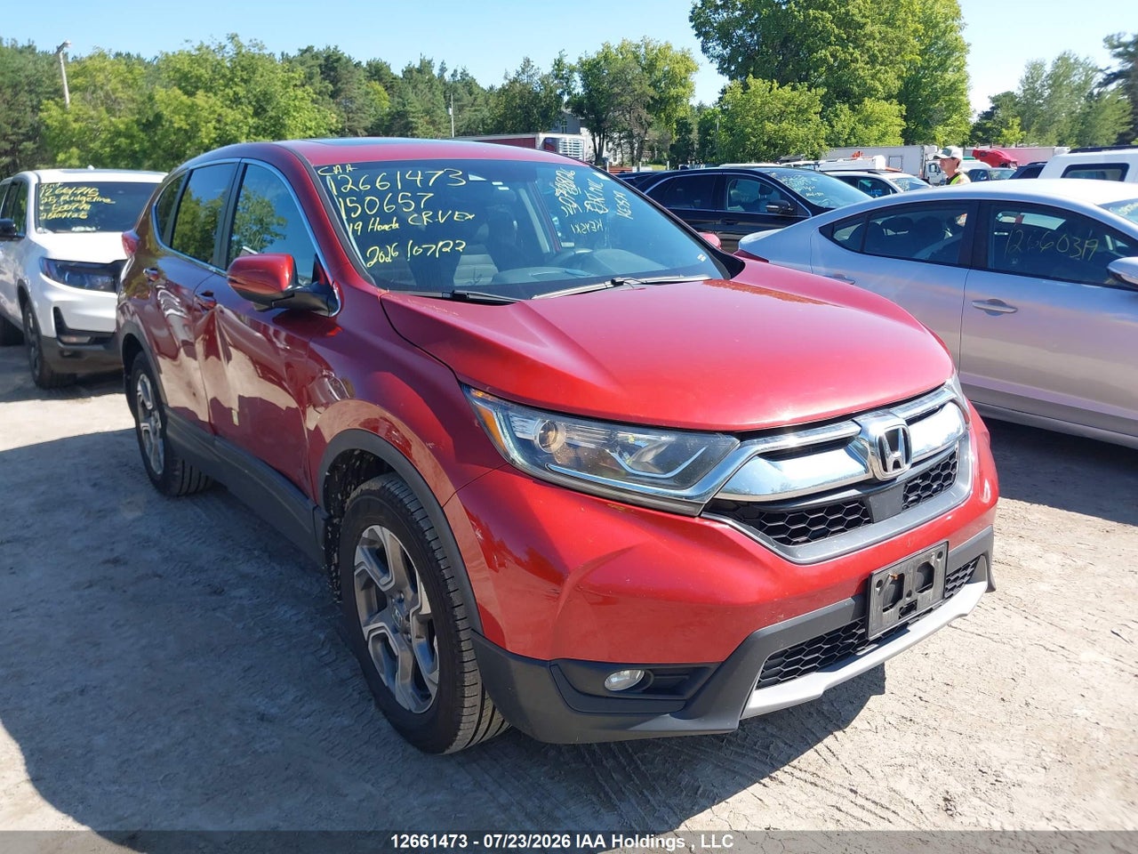 2HKRW2H51KH150657 · 2019 HONDA CR-V EX