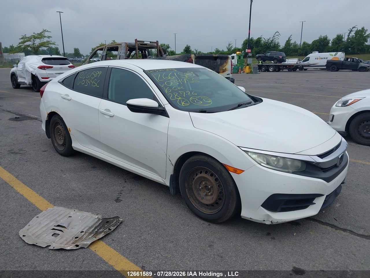 2HGFC2F53GH034456 · 2016 HONDA CIVIC LX · 1/12