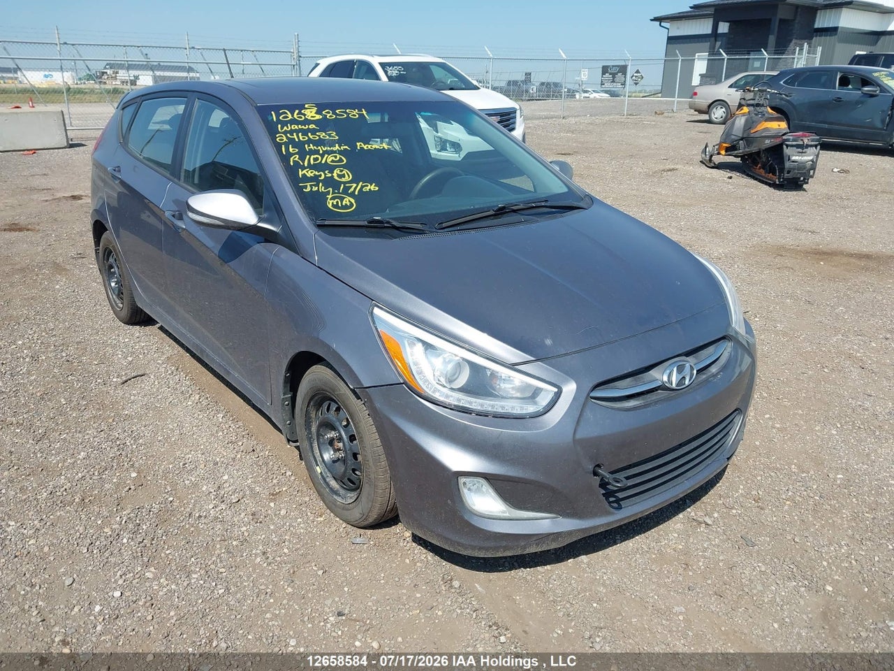 KMHCU5AE0GU246683 · 2016 HYUNDAI ACCENT GLS