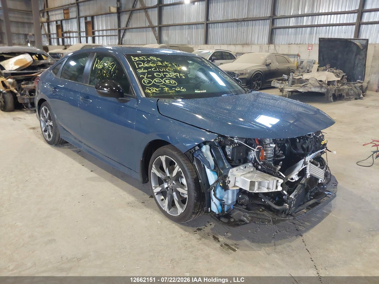 2HGFE4F84TH012895 · 2026 HONDA CIVIC SPORT HYBRID/SPORT TOURING HYBRID · 1/12