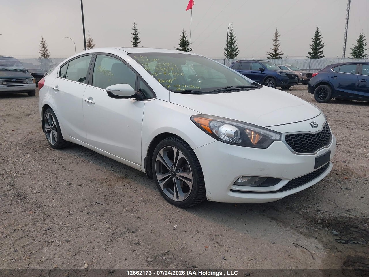 KNAFZ4A84F5386183 · 2015 KIA FORTE EX · 1/12