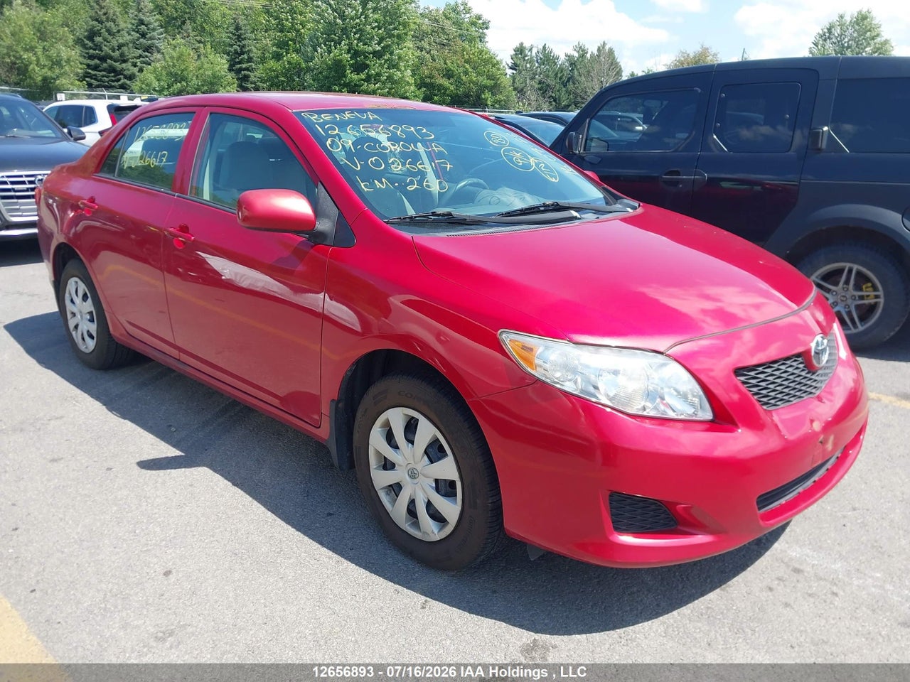 2T1BU40E09C026617 · 2009 TOYOTA COROLLA CE · 1/12