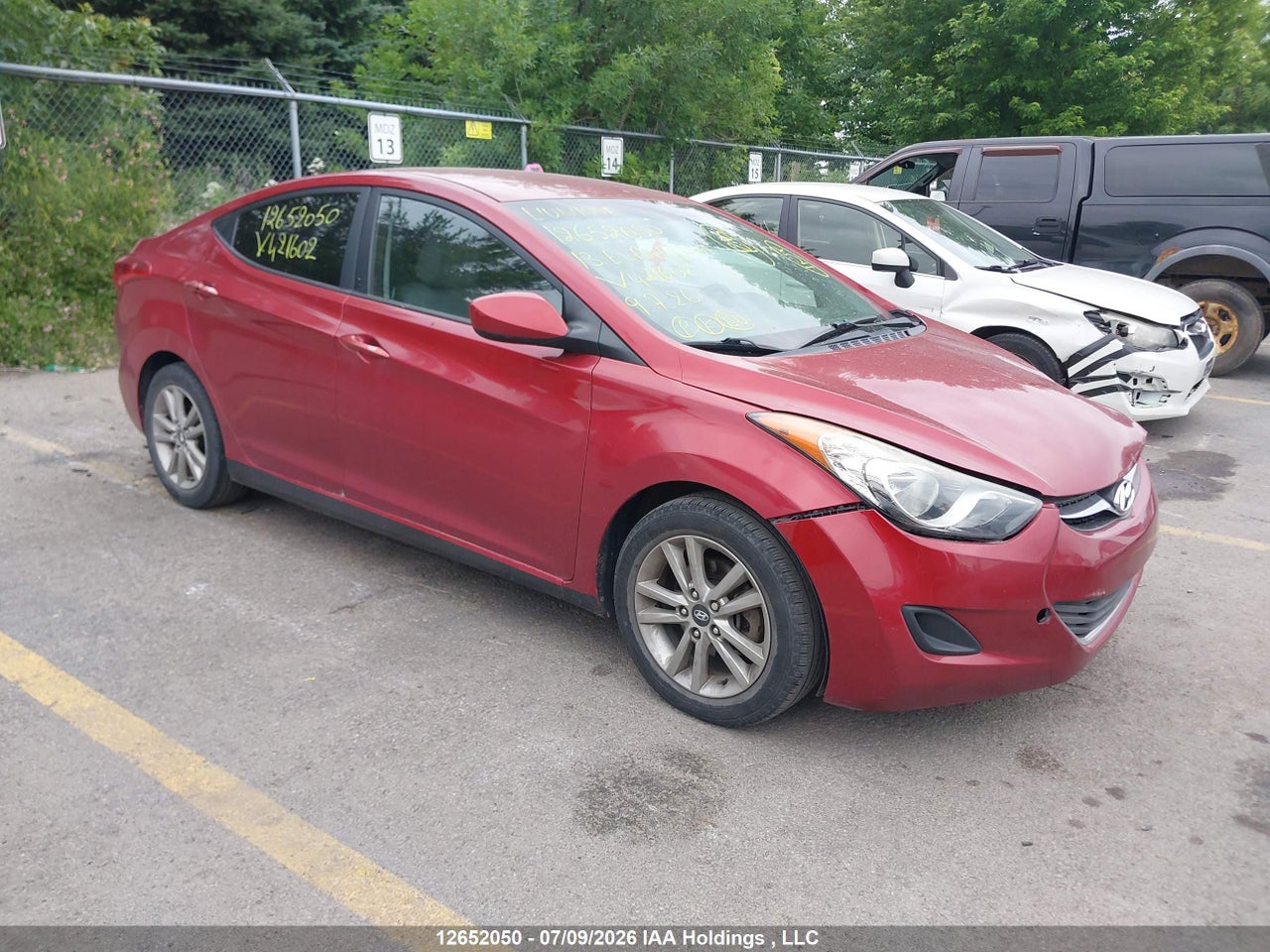 5NPDH4AEXDH421602 · 2013 HYUNDAI ELANTRA GL
