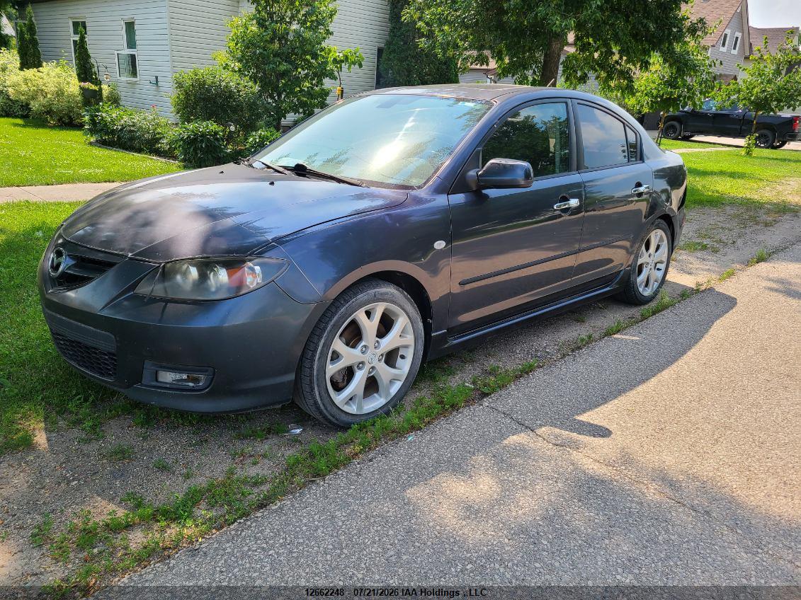JM1BK323381125060 · 2008 MAZDA MAZDA3 GT