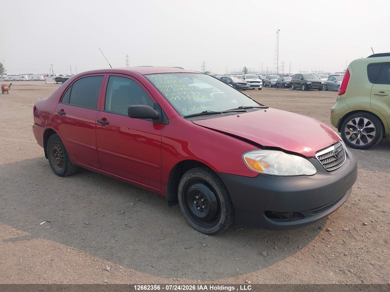 2T1BR32E58C916389 · 2008 TOYOTA COROLLA CE