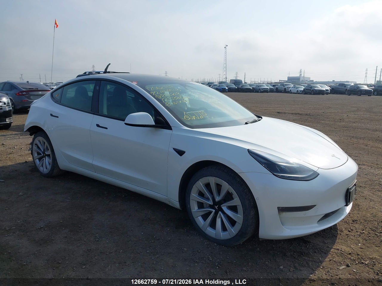 5YJ3E1EB4NF296213 · 2022 TESLA MODEL 3 LONG RANGE
