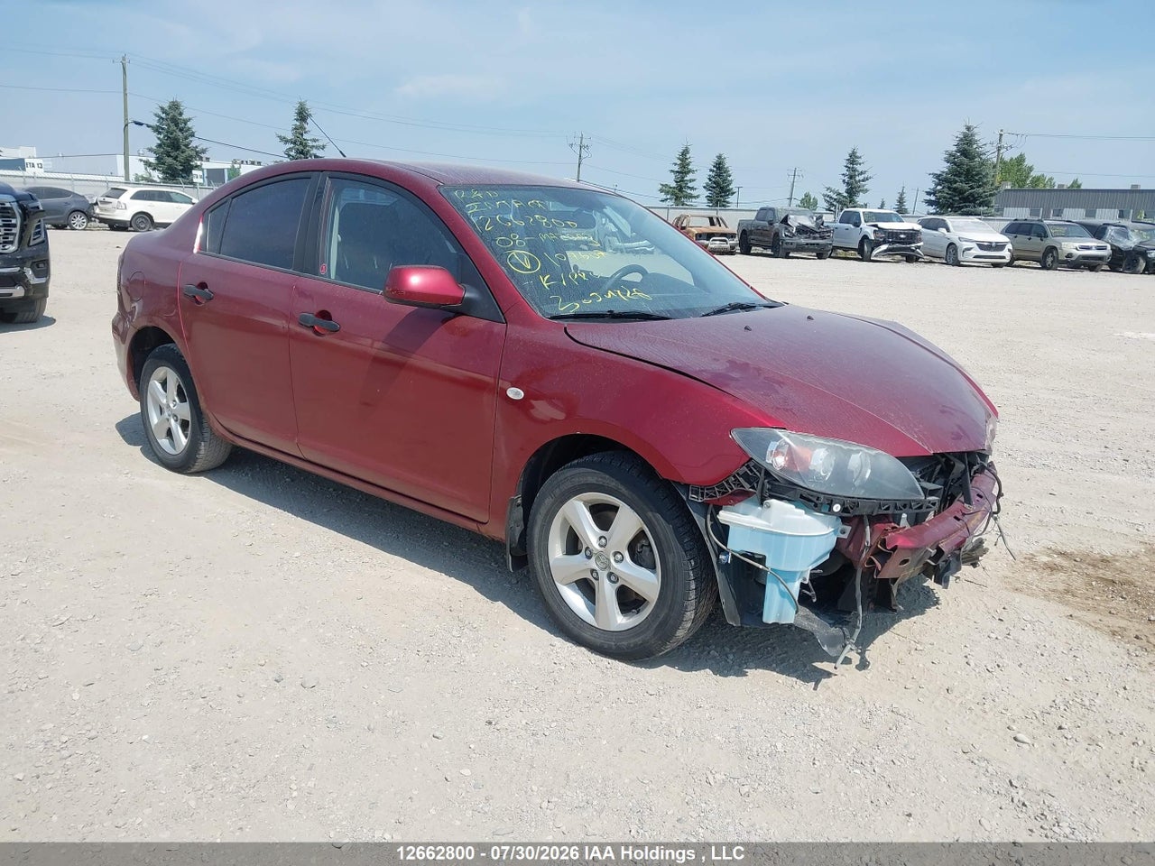 JM1BK32F681109607 · 2008 MAZDA 3 I