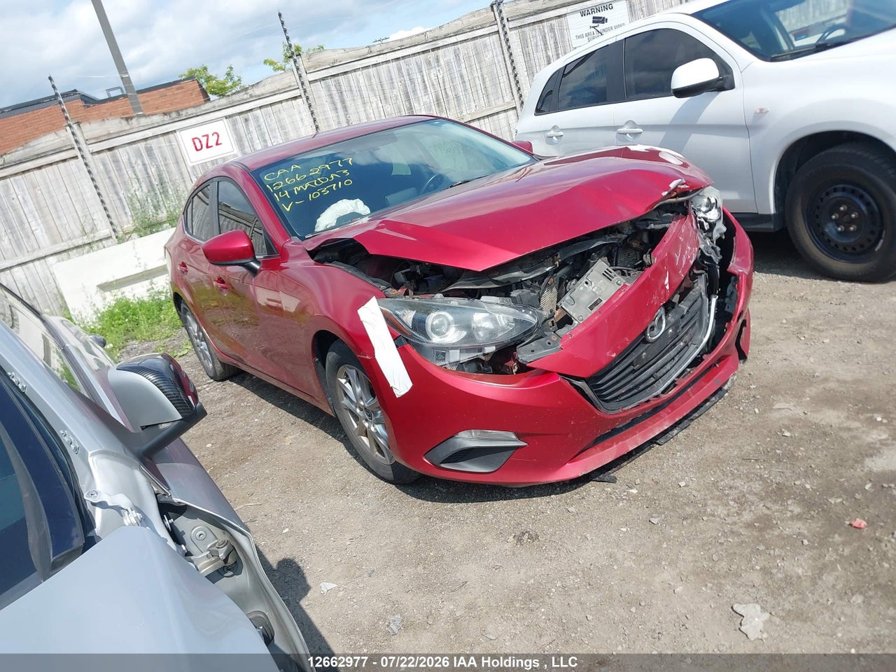 3MZBM1V74EM103710 · 2014 MAZDA 3 TOURING