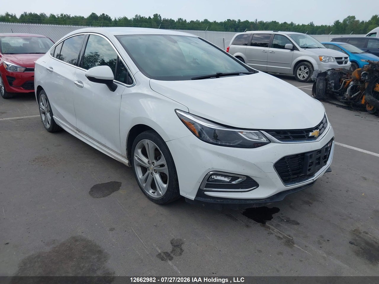 1G1BF5SM0J7117163 · 2018 CHEVROLET CRUZE PREMIER