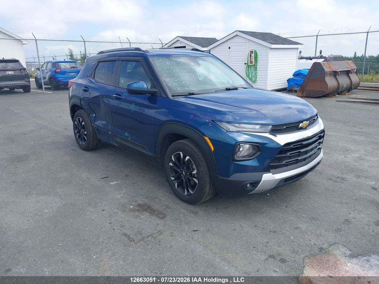 KL79MRSL2MB039624 · 2021 CHEVROLET TRAILBLAZER LT