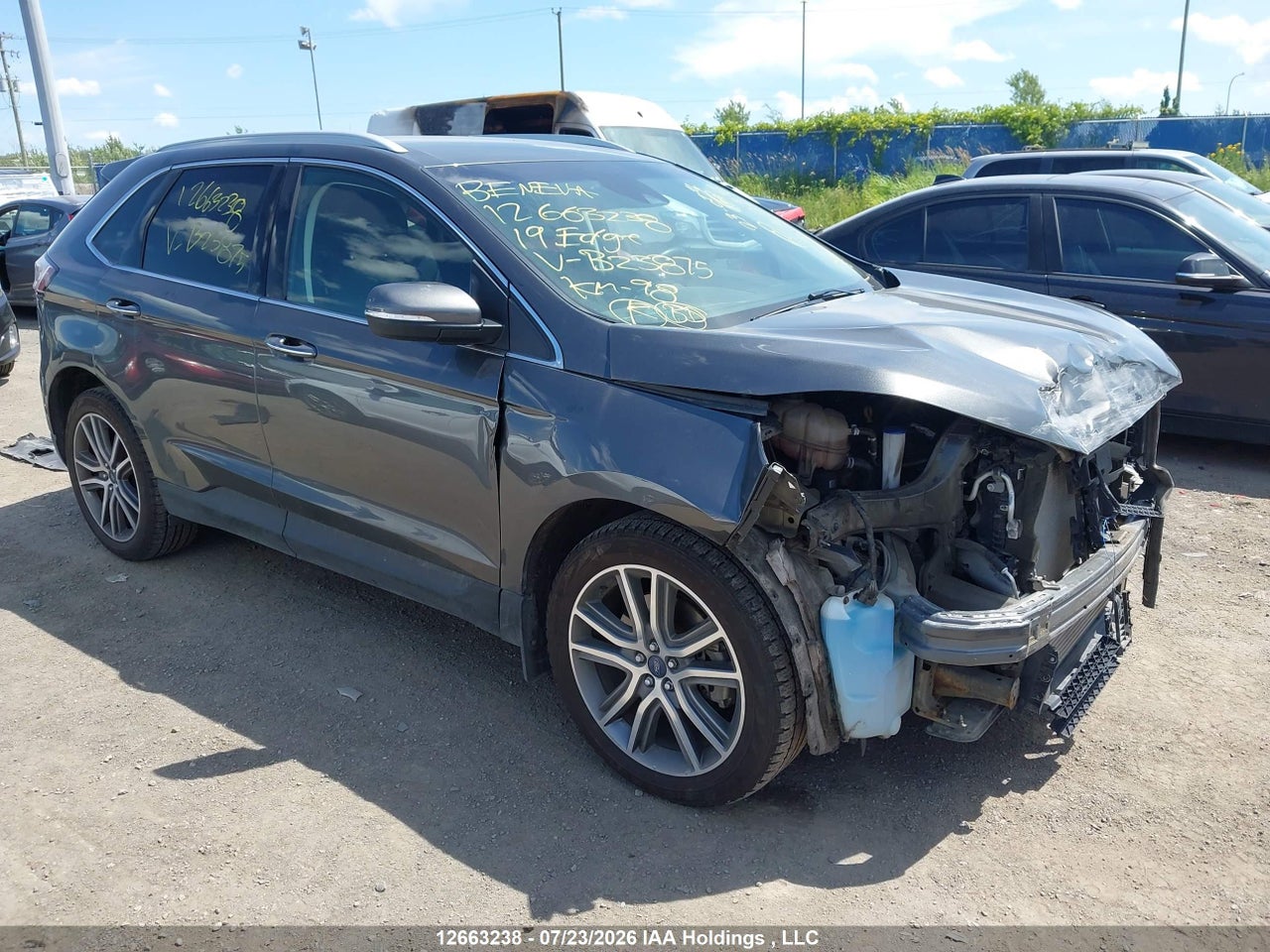 2FMPK4K96KBB23875 · 2019 FORD EDGE TITANIUM
