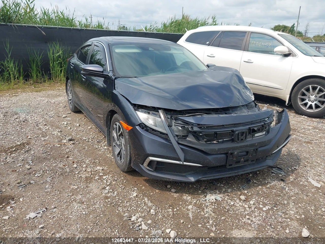 2HGFC2F76KH034400 · 2019 HONDA CIVIC EX 4DR