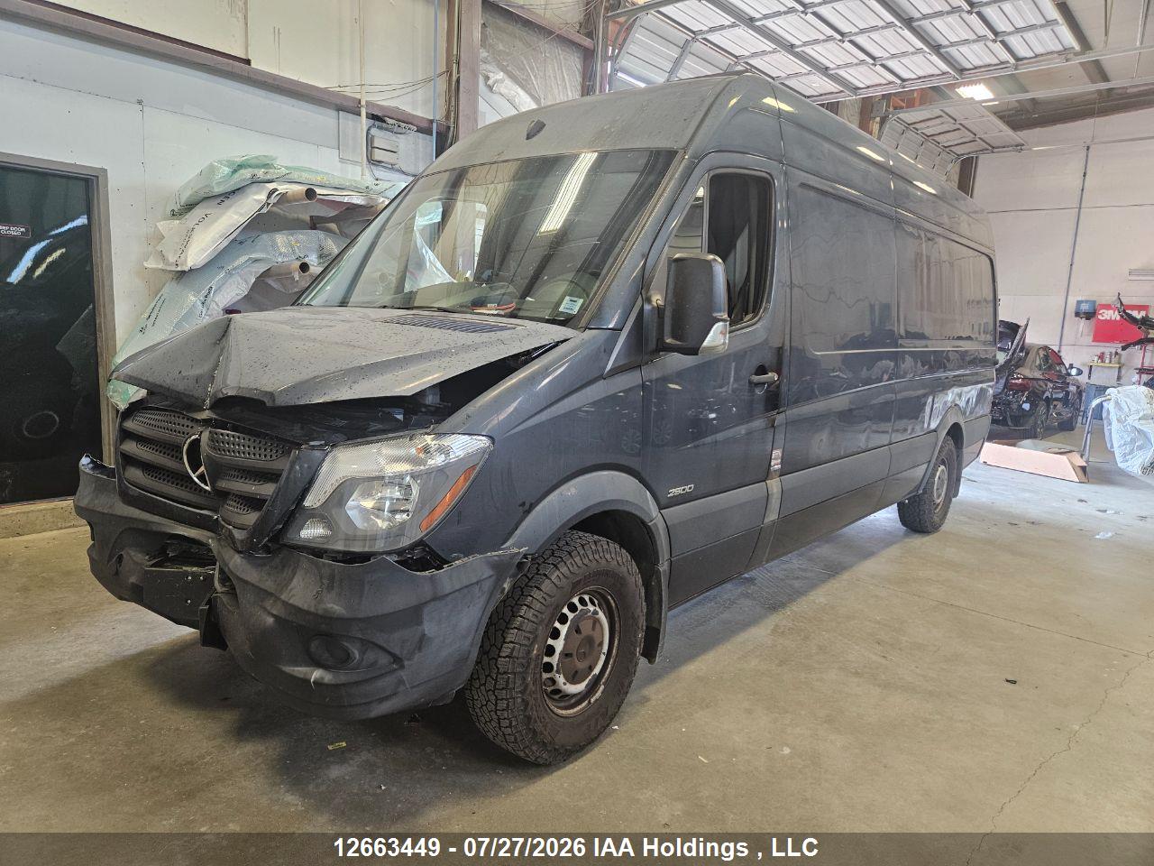WD3BE8DD4GP289661 · 2016 MERCEDES BENZ SPRINTER 2500 · 1/12