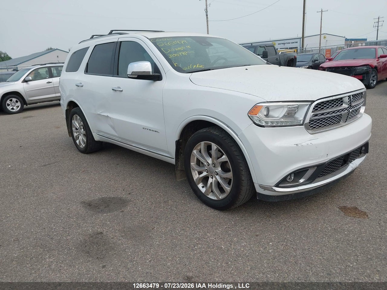 1C4SDJET0GC300748 · 2016 DODGE DURANGO CITADEL