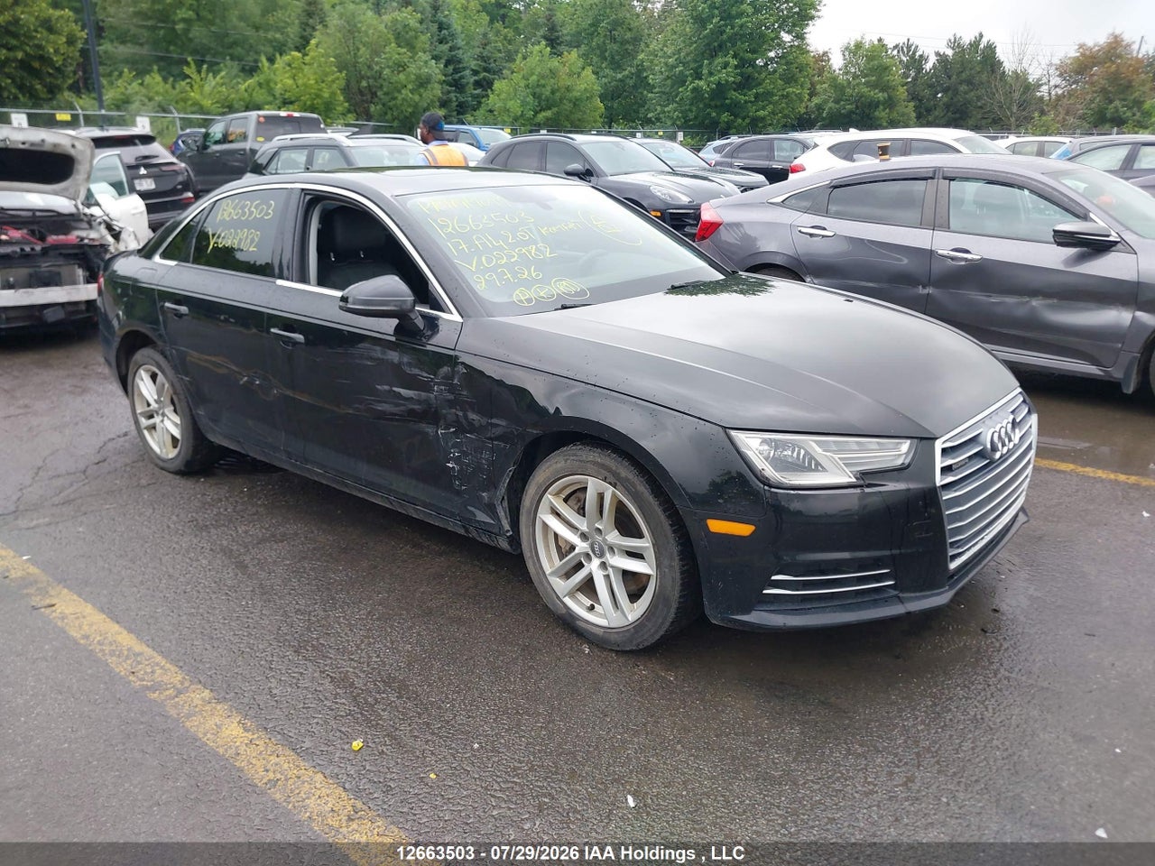 WAUANAF45HN022982 · 2017 AUDI A4 2.0T KOMFORT · 1/12