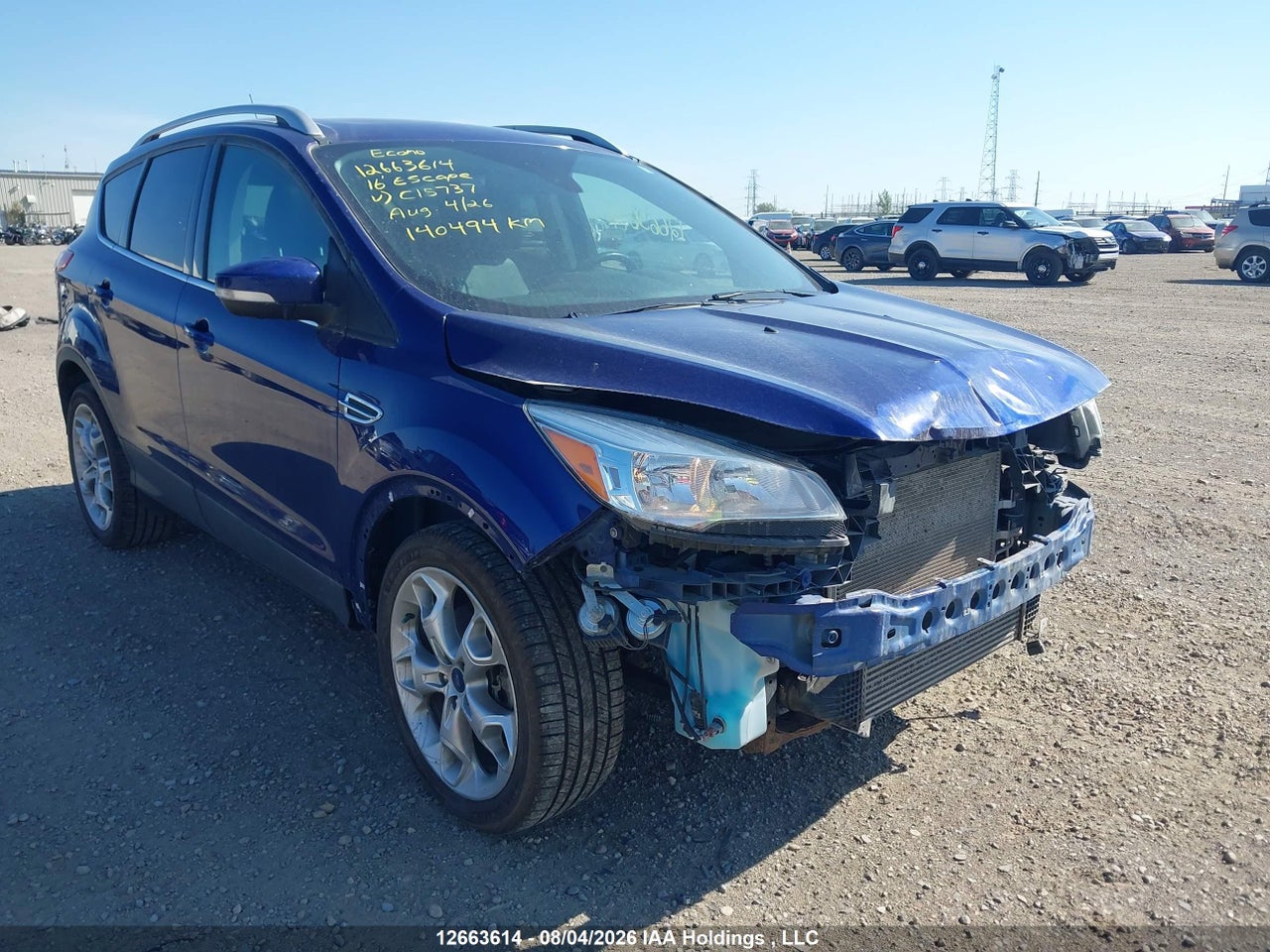 1FMCU9J94GUC15737 · 2016 FORD ESCAPE TITANIUM