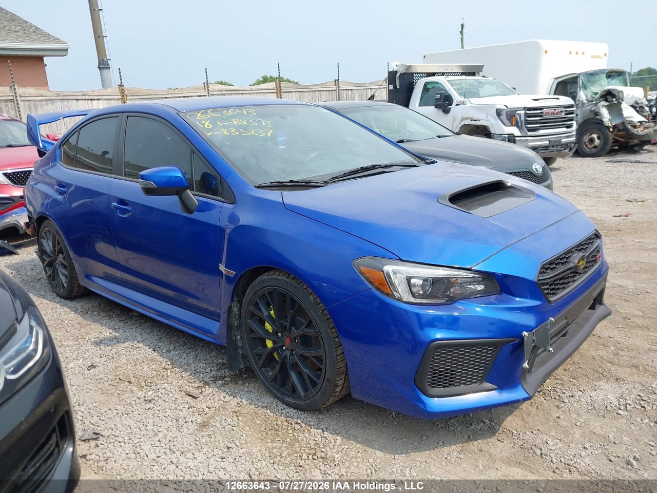 JF1VA2P65J9833837 · 2018 SUBARU WRX STI SPORT · 1/12