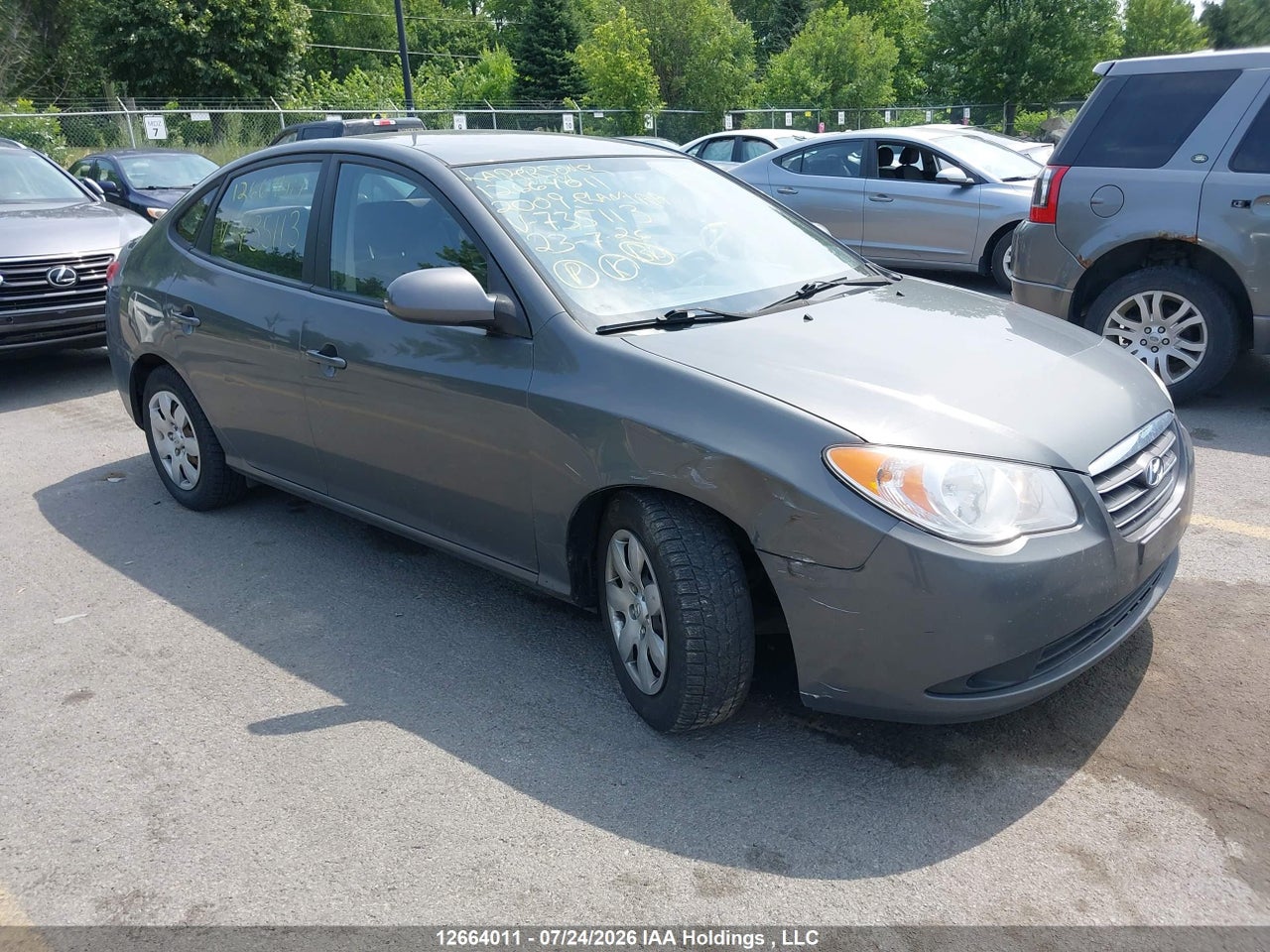 KMHDU45D19U735113 · 2009 HYUNDAI ELANTRA GL/L