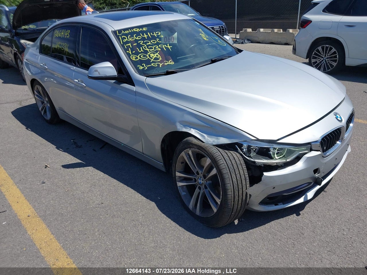 WBA8E5G5XHNU42394 · 2017 BMW 320I XDRIVE