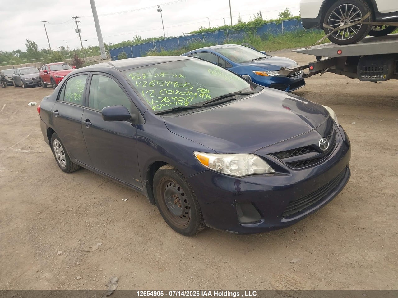 2T1BU4EE4CC769071 · 2012 TOYOTA COROLLA CE