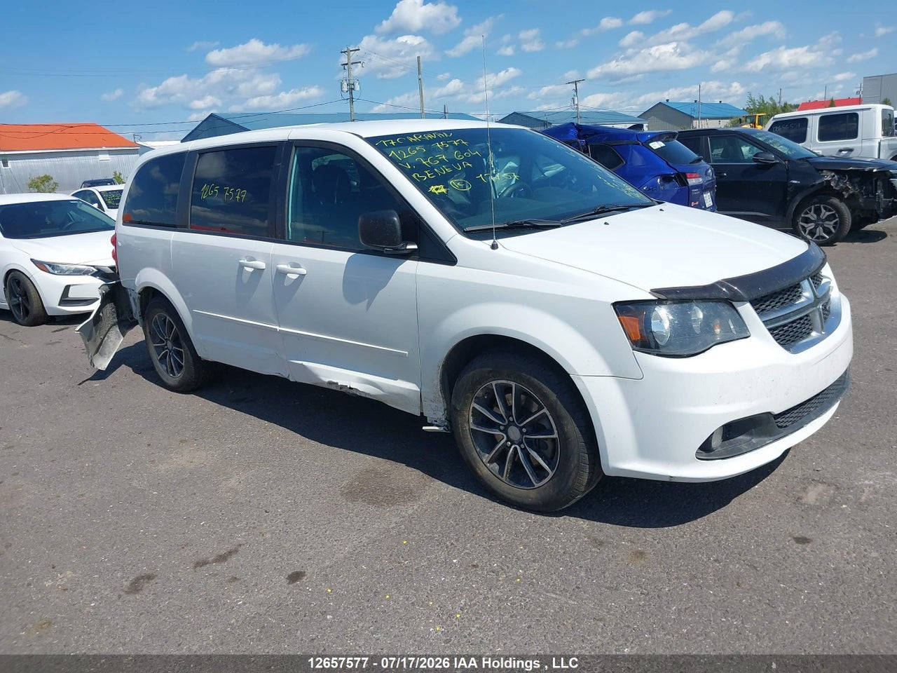 2C4RDGBG7HR767604 · 2017 DODGE GRAND CARAVAN CVP/SXT