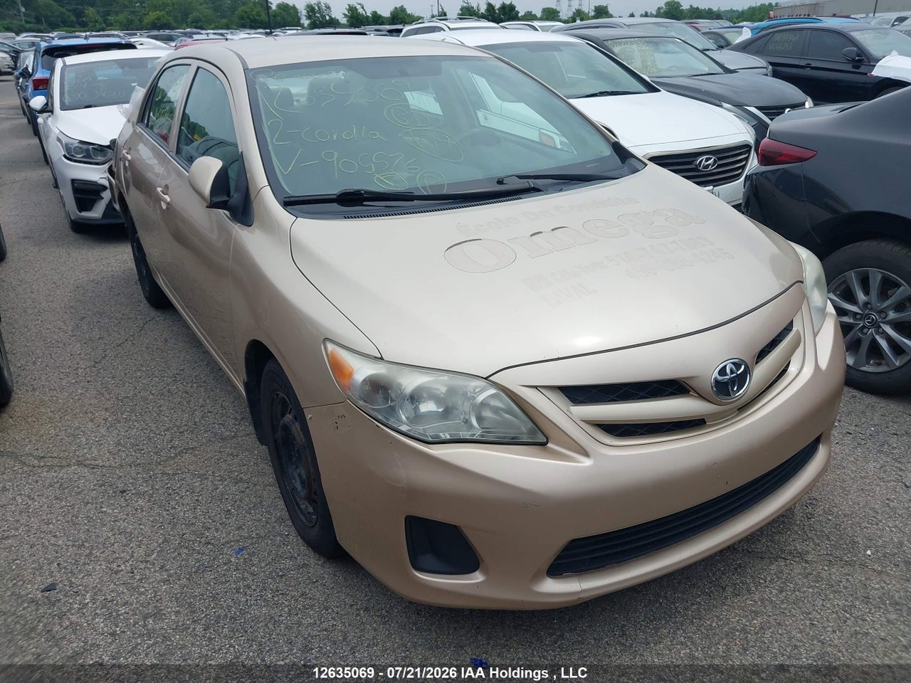 2T1BU4EE3CC905576 · 2012 TOYOTA COROLLA CE