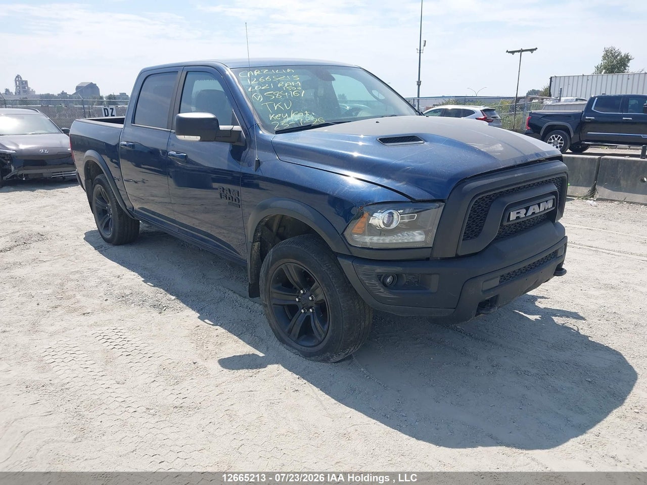 1C6RR7LG4MS584161 · 2021 RAM 1500 CLASSIC SLT · 1/12