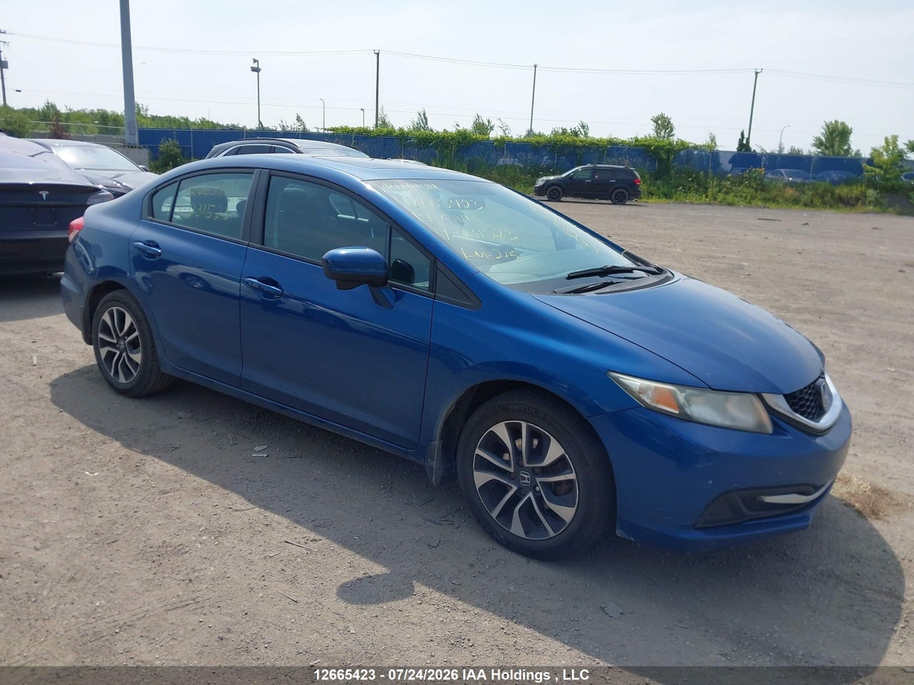 2HGFB2F5XEH031523 · 2014 HONDA CIVIC EX