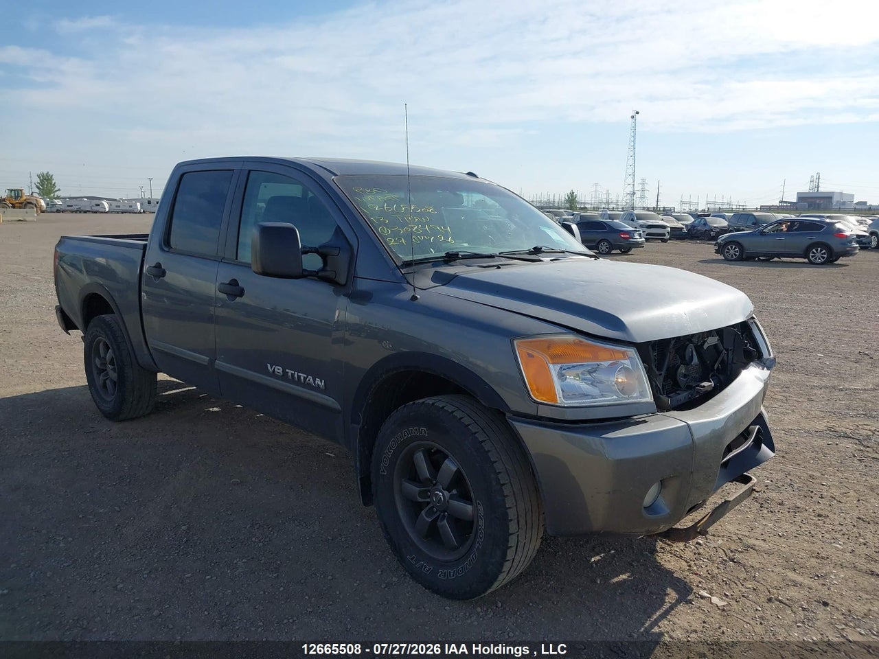 1N6AA0EC8DN308494 · 2013 NISSAN TITAN S/SV/SL/PRO-4X · 1/12