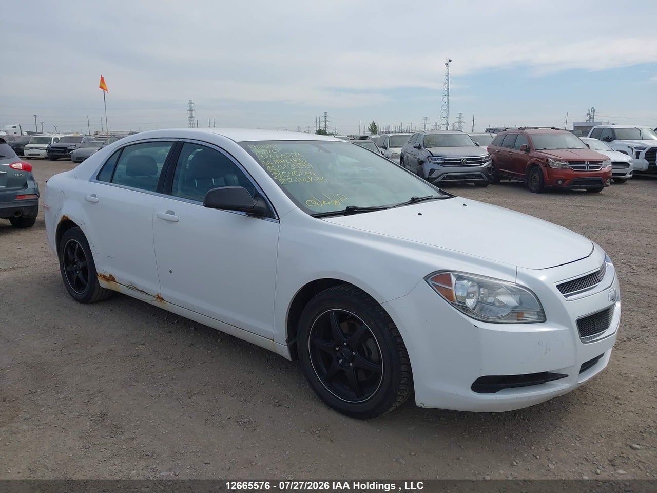 1G1ZB5EU2CF125599 · 2012 CHEVROLET MALIBU LS · 1/12