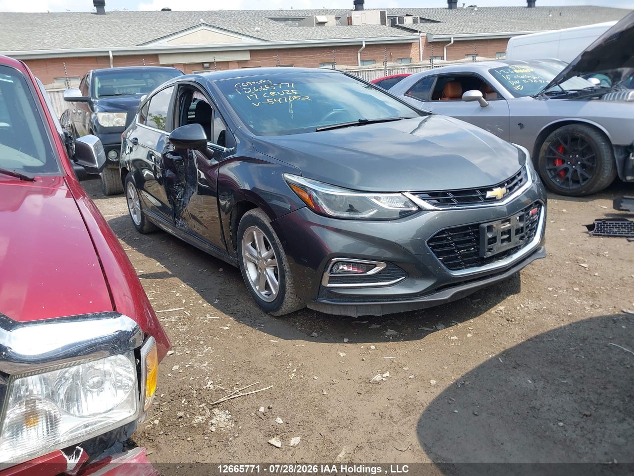 3G1BE6SM7HS547082 · 2017 CHEVROLET CRUZE LT