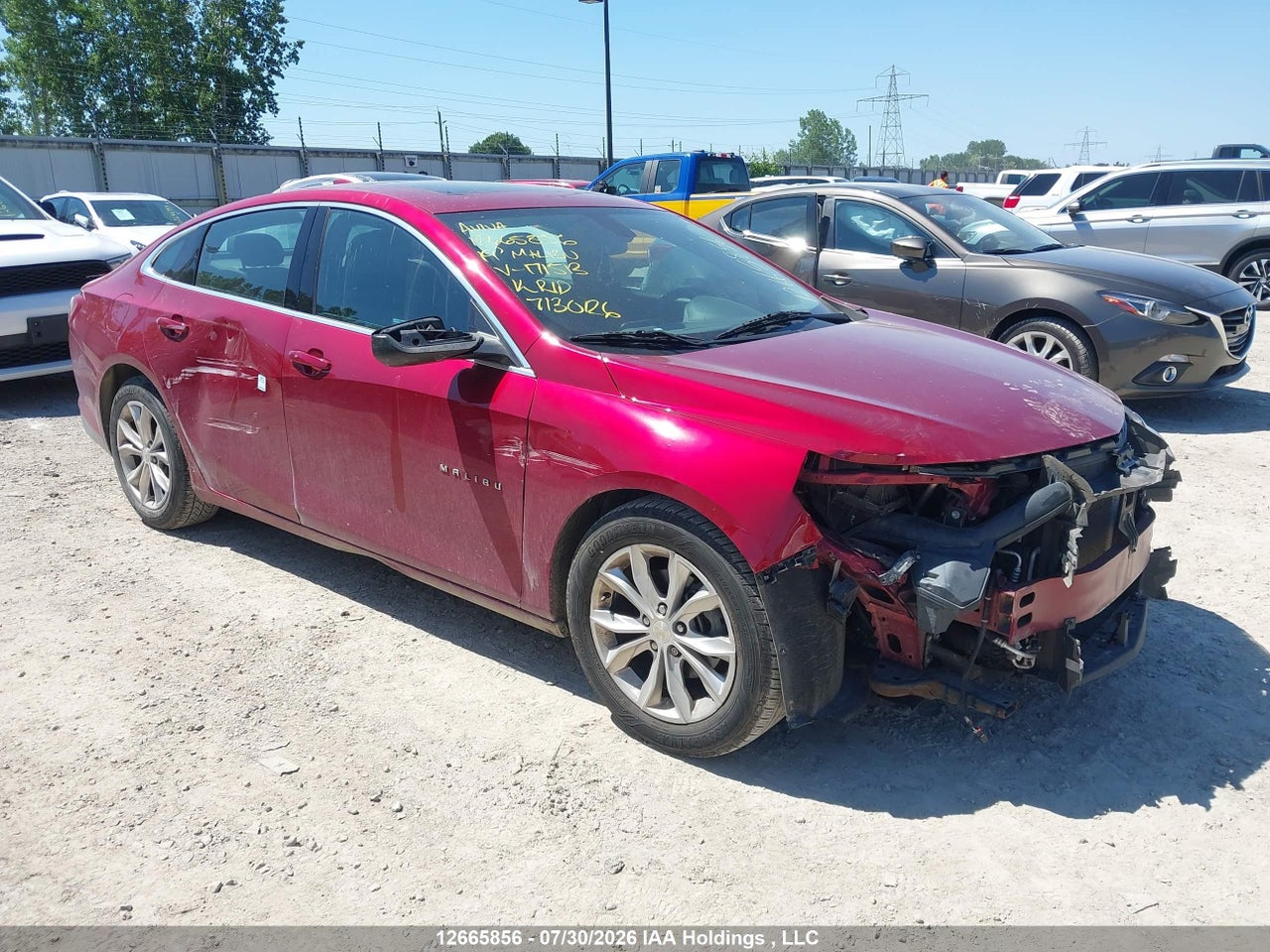 1G1ZD5ST3KF171513 · 2019 CHEVROLET MALIBU LT · 1/12
