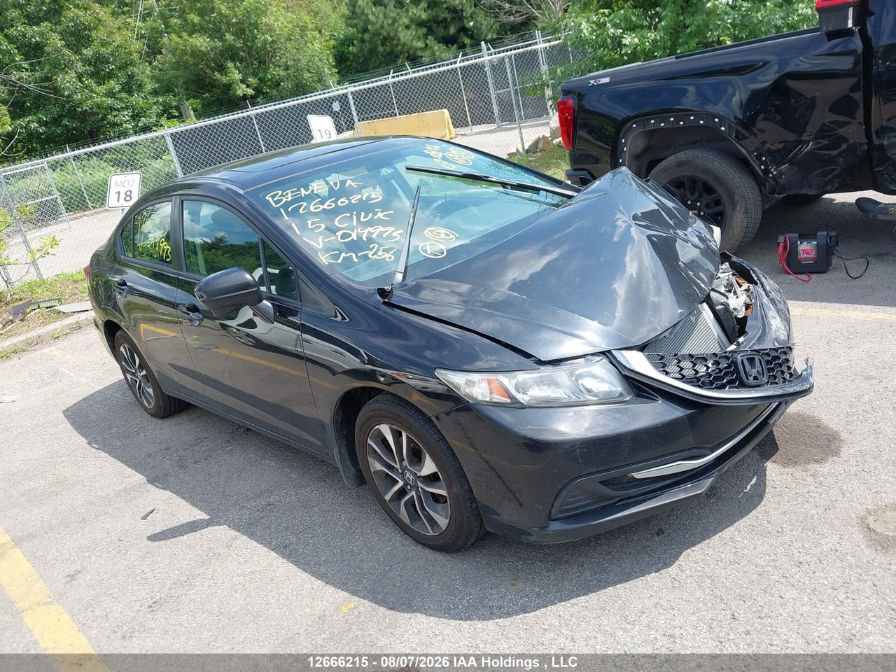 2HGFB2F54FH014993 · 2015 HONDA CIVIC EX · 1/12