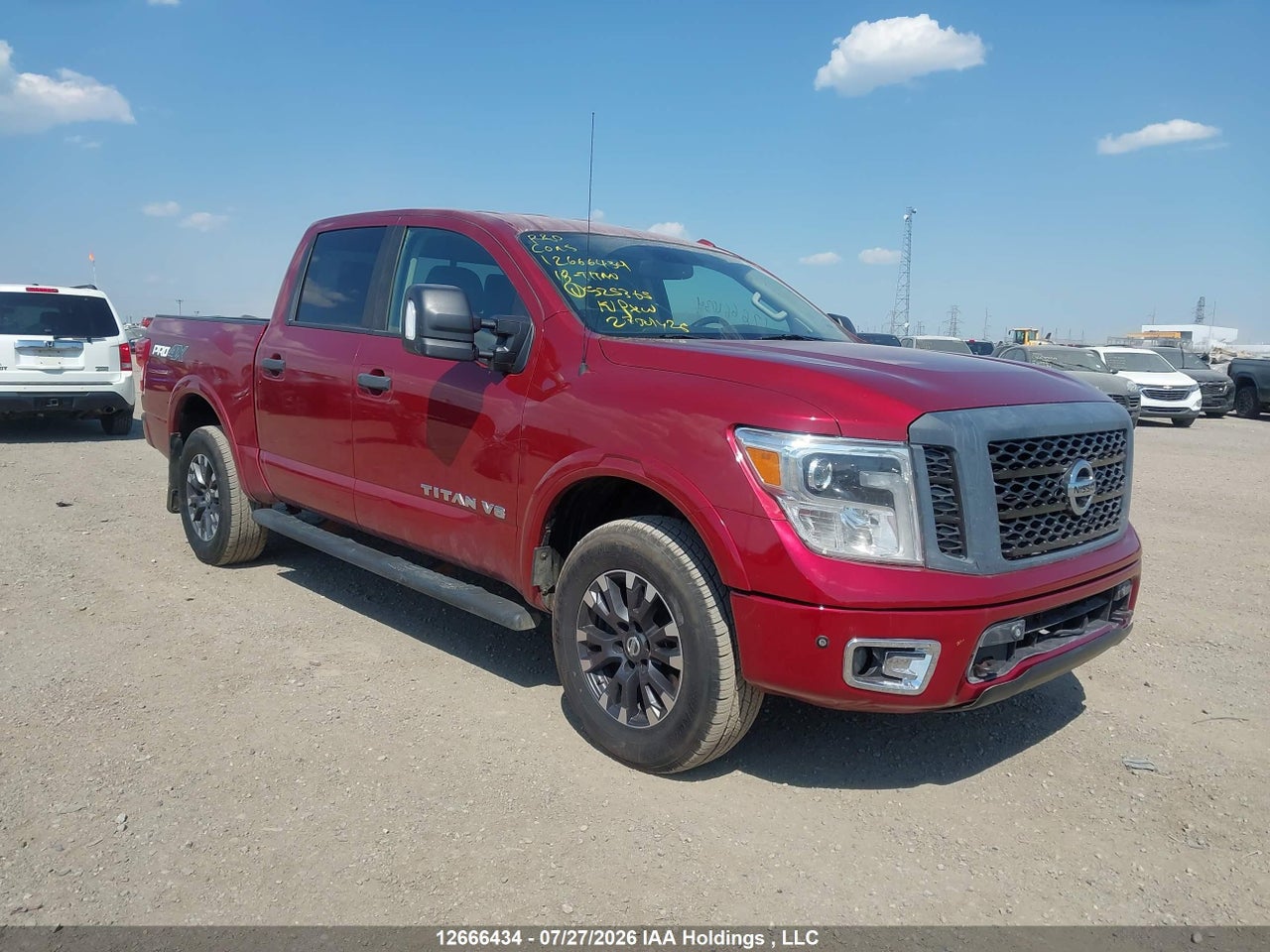 1N6AA1E54JN525365 · 2018 NISSAN TITAN PLATINUM/PRO-4X/S/SL MIDNIGHT EDITION/SV/SV MIDNIGHT EDITION · 1/12